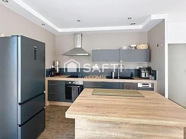 Maison contemporaine de plain-pied avec piscine – Environnement privilégié à Moras-en-Valloire (Drôme)!!