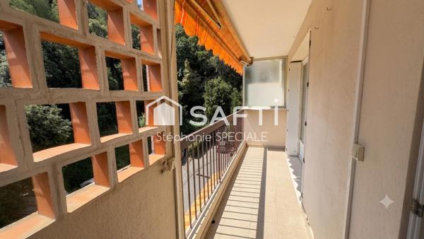 Cagnes-sur-Mer / Appartement 3 pièces / 4ème et dernier étage