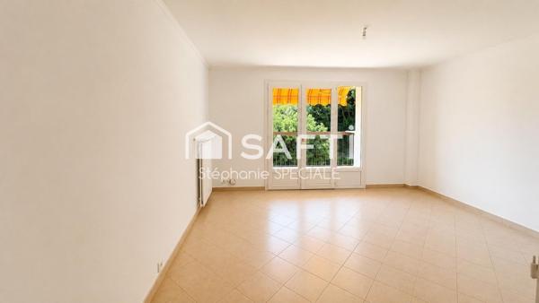 Cagnes-sur-Mer / Appartement 3 pièces / 4ème et dernier étage