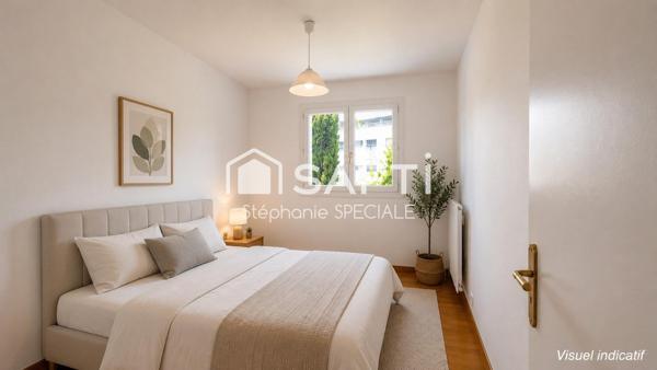 Cagnes-sur-Mer / Appartement 3 pièces / 4ème et dernier étage