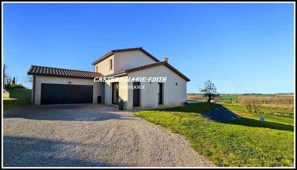Maison 4 pièces 117 M²- secteur AXE Auch/Gimont (32)   SANS TRAVAUX - JARDIN - TERRASSE AVEC PISCINE - DOUBLE GARAGE