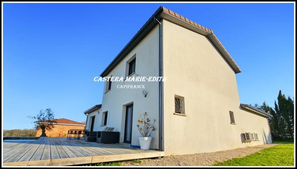 Maison 4 pièces 117 M²- secteur AXE Auch/Gimont (32)   SANS TRAVAUX - JARDIN - TERRASSE AVEC PISCINE - DOUBLE GARAGE