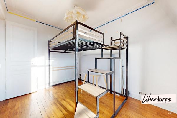 2 pièces - 45m² - dernier étage avec vue dégagée - Paris 13ème