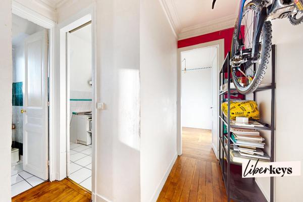 2 pièces - 45m² - dernier étage avec vue dégagée - Paris 13ème