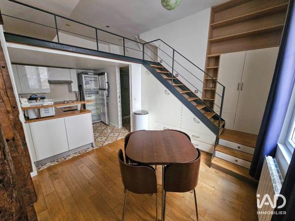Location studio 57 m² Paris 1
