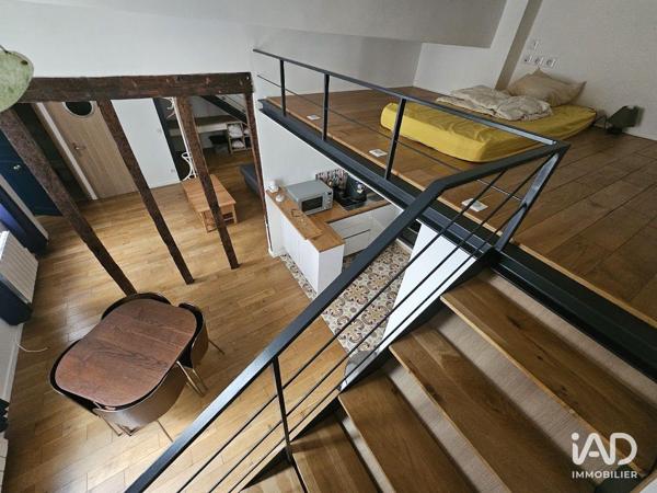 Location studio 57 m² Paris 1