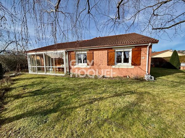 CEBAZAT - Maison plain pied T5, 115 m2, garage et jardin