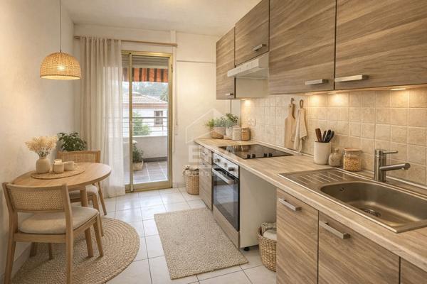 A vendre appartement 2 pièces 49 m² - Terrasse - Le Cannet