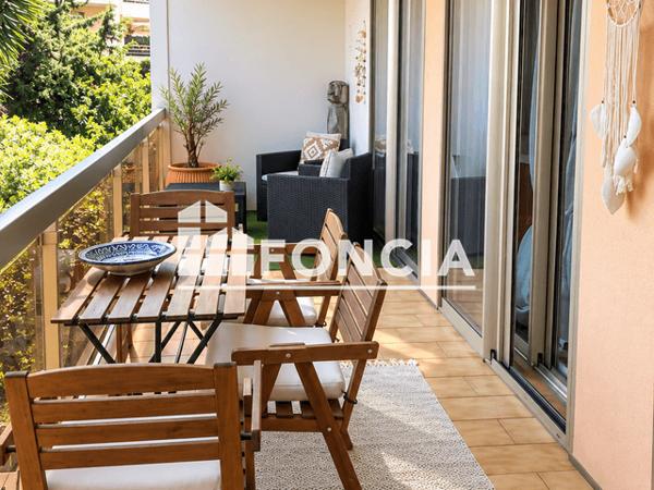 Location Appartement meublé 2 pièces 39.13 m² - LE MONT-FLEURI Le Cannet 06110