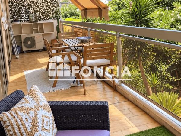 Location Appartement meublé 2 pièces 39.13 m² - LE MONT-FLEURI Le Cannet 06110