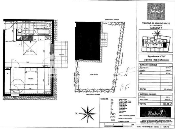 Location Appartement 2 pièces 37.85 m² - 18 BOULEVARD EMILE BERNON - C07 Saint Jean De Braye 45800