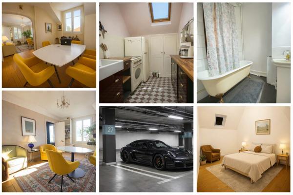 03200 VICHY – APPARTEMENT 5 PIÈCES EN OPTION 1 PLACE DE PARKING (GARAGE) AVEC CAVE– COEUR DE VILLE –