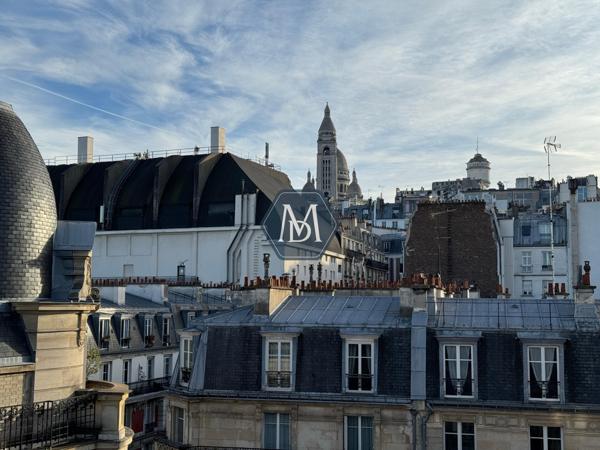 75018 - Jules Joffrin - Studio splendide vue Basilique Sacré-Cœur