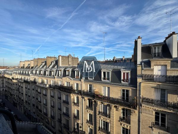 75018 - Jules Joffrin - Studio splendide vue Basilique Sacré-Cœur