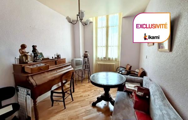 Saint Marcellin, en exclusivité, maison de ville 145 m2 au fort potentiel