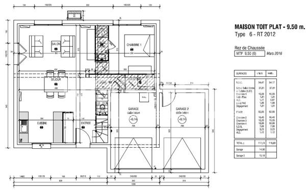 Dernière opportunité à Chalonnes-sur-Loire ! Maison contemporaine avec vie de plain pied comprenant 4 chambres et un jardin