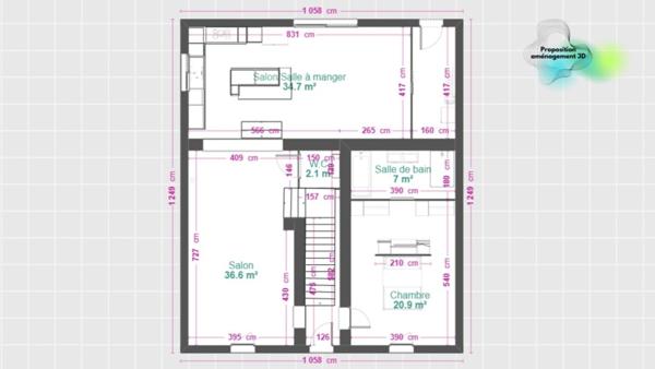 Maison à vendre 5 pièces proche de VILLEFRANCHE DE LAURAGAIS (31)