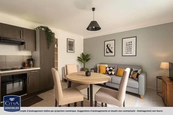 Appartement à vendre 2 pièces 37.29m²