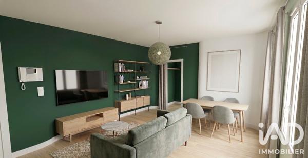 Appartement à vendre 2 pièces 33,7 m² Pontoise