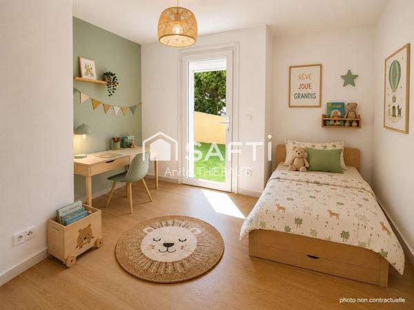 Duplex 71 m² + garage 45 m² et 2 places de parking