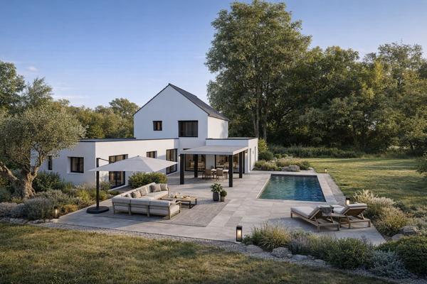 Terrain + Maison à vendre 7 pièces - 200 m²
