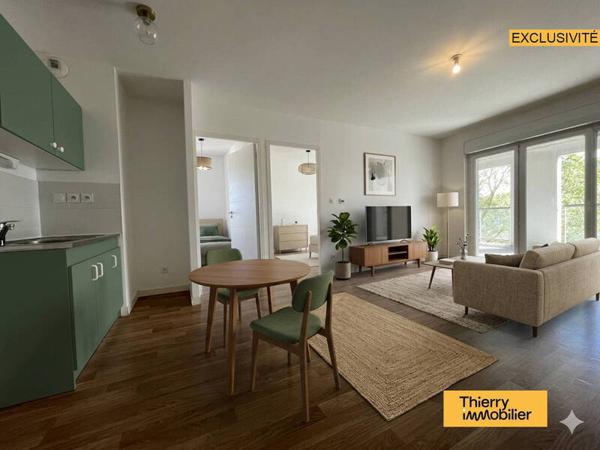 Appartement 3 pièces - 44100 Nantes -  Chantenay - Sainte-Anne