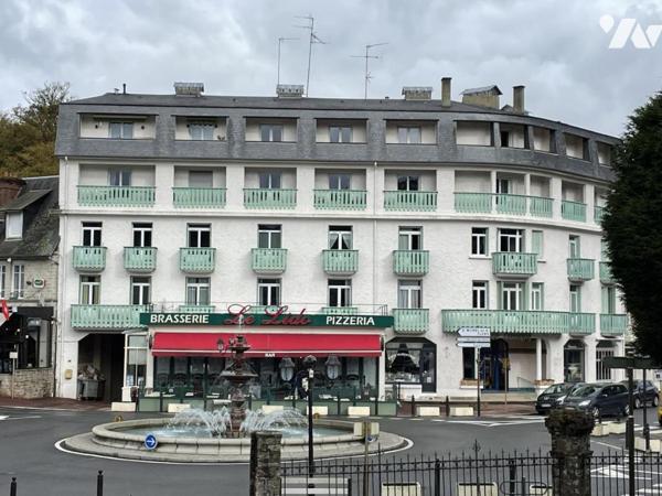 BAGNOLES DE L'ORNE, appt T2 rénové, parking et ascenseur, pour investissement locatif ou habitation 