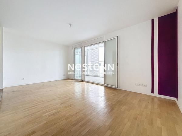 ISSY LES MOULINEAUX - FORT D'ISSY - Vente Appartement 3 pièces de 59,10 m² avec grand balcon de 11 m²