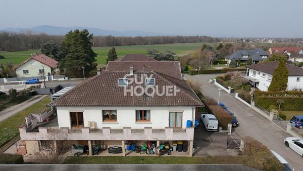 Maison 5 pièces 132 m² Pfastatt plain pied surélevé