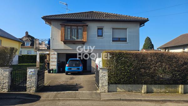 Maison 5 pièces 132 m² Pfastatt plain pied surélevé