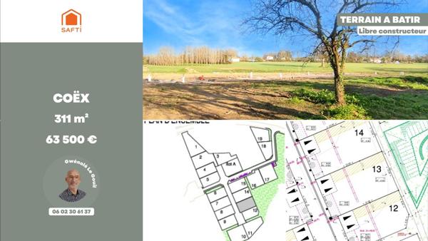 TERRAIN A BATIR LIBRE CONSTRUCTEUR