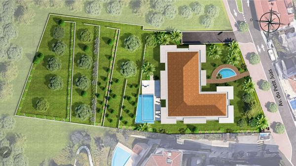 Cannes  Petit Juas - 2P Neuf avec grande terrasse