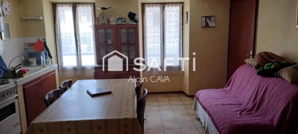 Appartement de 30m² au 1er étage sans ascenseur
