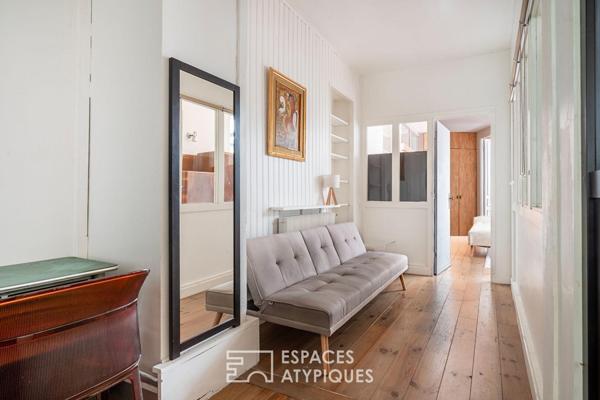 Loft au calme absolu au coeur du Village Paul Bert