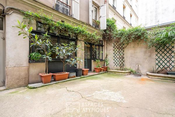 Loft au calme absolu au coeur du Village Paul Bert