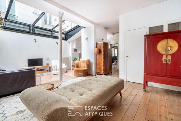 Loft au calme absolu au coeur du Village Paul Bert