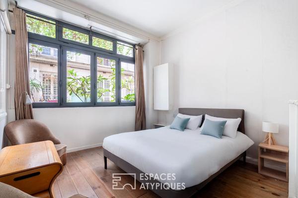 Loft au calme absolu au coeur du Village Paul Bert