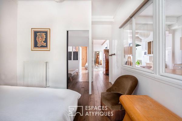 Loft au calme absolu au coeur du Village Paul Bert