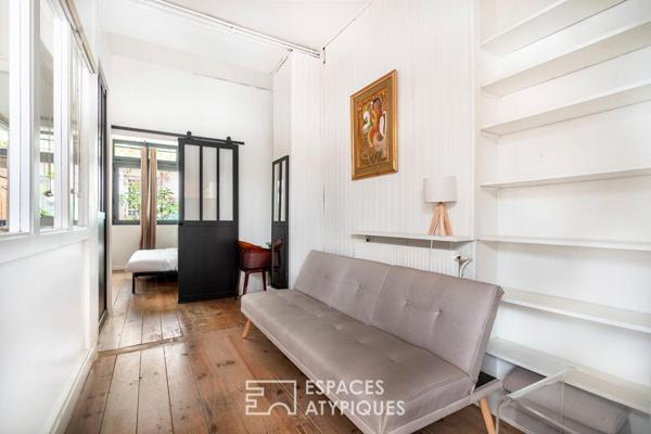 Loft au calme absolu au coeur du Village Paul Bert