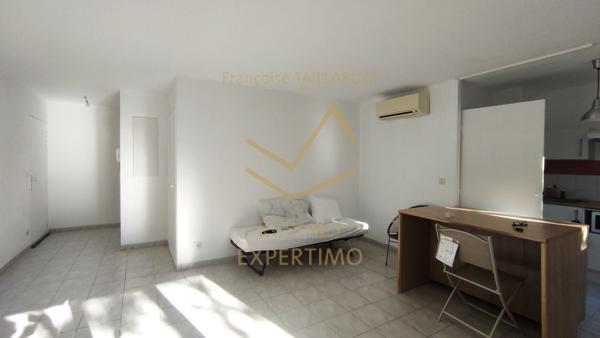 Avignon (84000) Appt de type T2 en RDJ climatisé en résidence sécurisée sans vis à vis avec place de parking AGROPARC