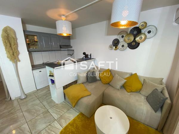 Appartement T2 en rez-de-jardin à la Pointe du Bout
