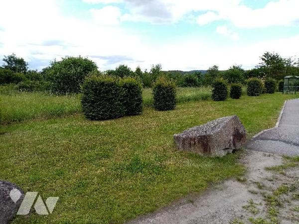 sortie Pouxeux direction Arches , parcelle de terrain de 7759 m²
partie zone UA 
partie zone N