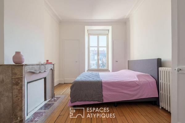 Appartement de charme rénové dans un immeuble de caractère