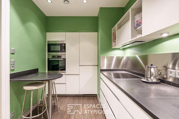 Appartement de charme rénové dans un immeuble de caractère