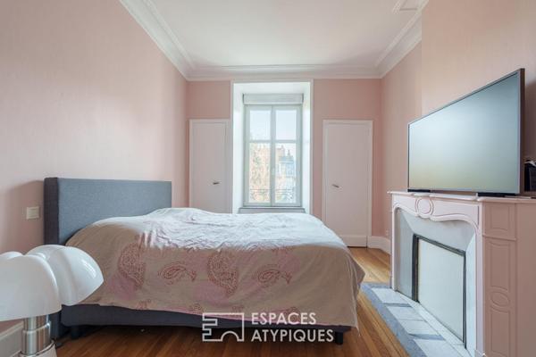 Appartement de charme rénové dans un immeuble de caractère