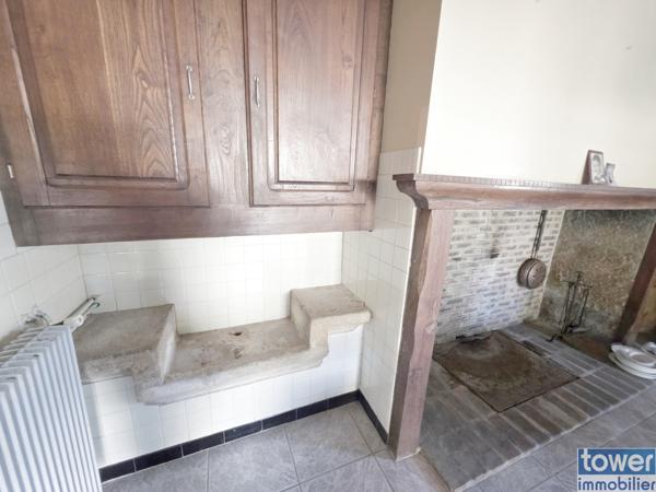 Maison 100m² 3 chambres, grange, annexes et jardin