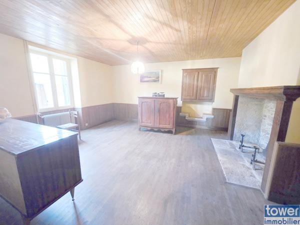 Maison 100m² 3 chambres, grange, annexes et jardin