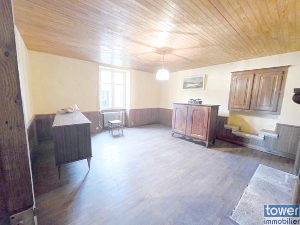 Maison 100m² 3 chambres, grange, annexes et jardin