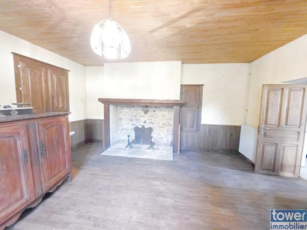 Maison 100m² 3 chambres, grange, annexes et jardin