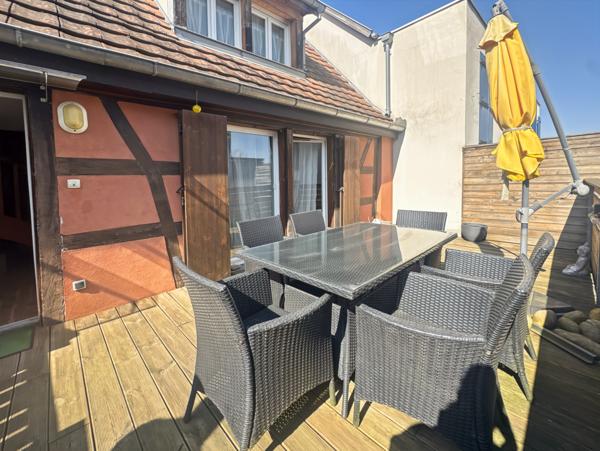 Meistratzheim (67210) 3 PIÈCES DUPLEX AVEC GRANDE TERRASSE